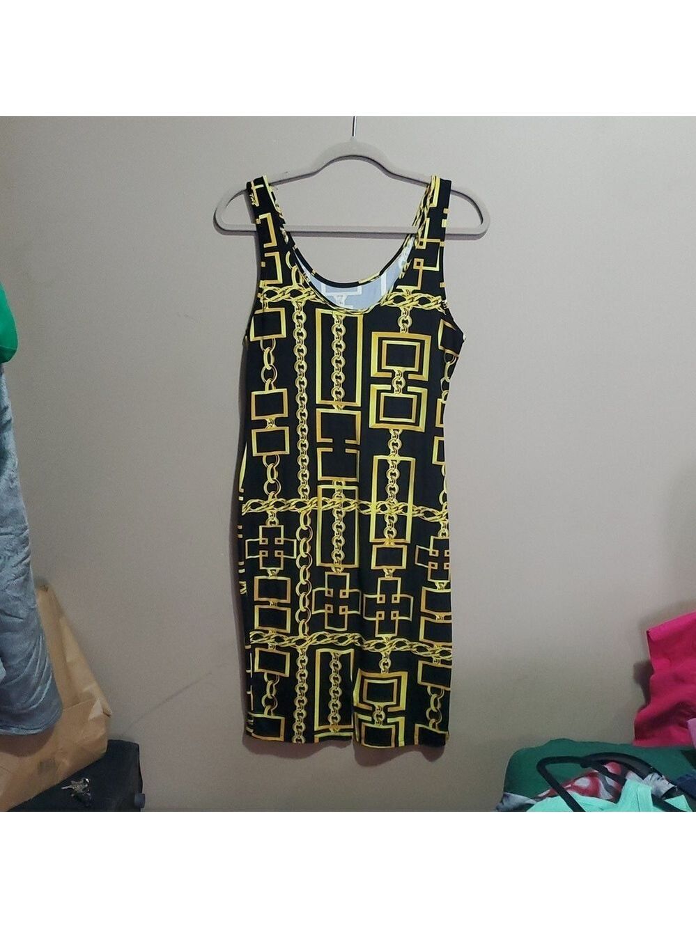 Absolutely love it chain print dress size xl